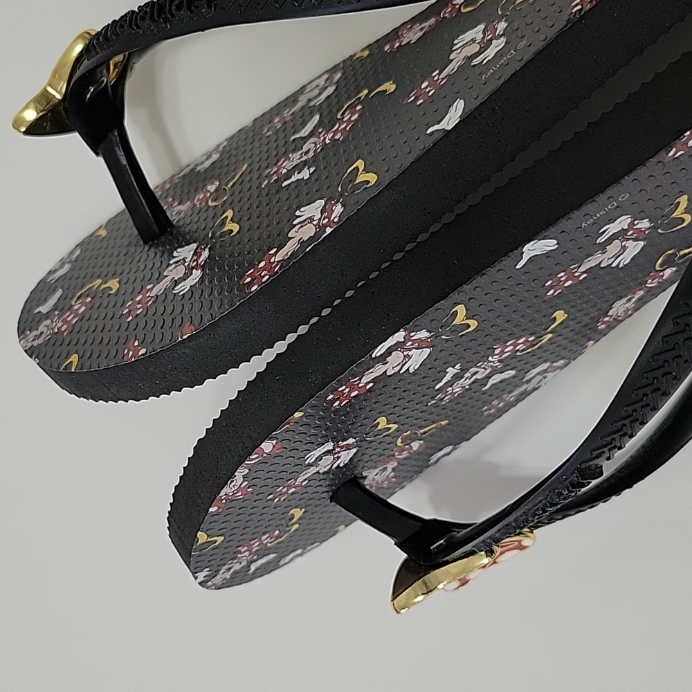 Disney Parks Flip Flop By Havaianas Minnie Mouse - Picture 8 of 12